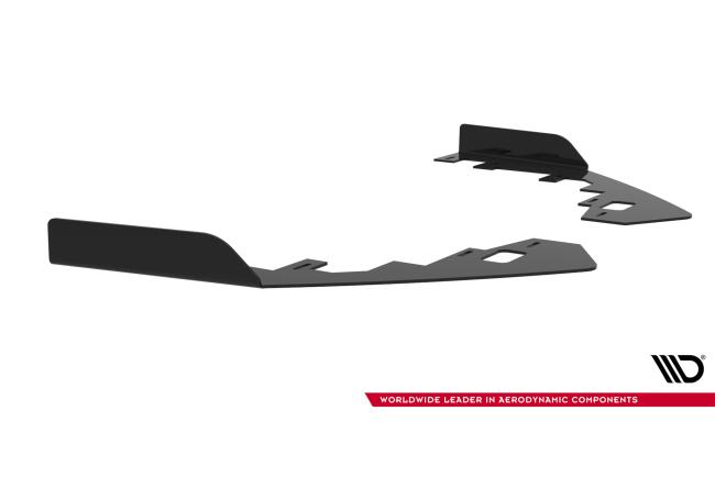 Maxton Design Diffusor Front Flaps für Toyota GR Corolla Mk12 Hochglanz schwarz
