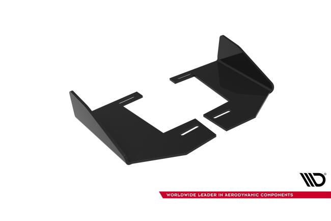 Maxton Design Diffusor Flaps V.1 für BMW M135i F70 Hochglanz schwarz