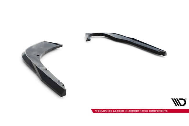 Maxton Design Diffusor Flaps V.1 für Skoda Superb Mk4 Hochglanz schwarz