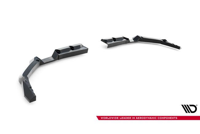 Maxton Design Diffusor Flaps V.1 für Toyota GR Corolla Mk12 Hochglanz schwarz