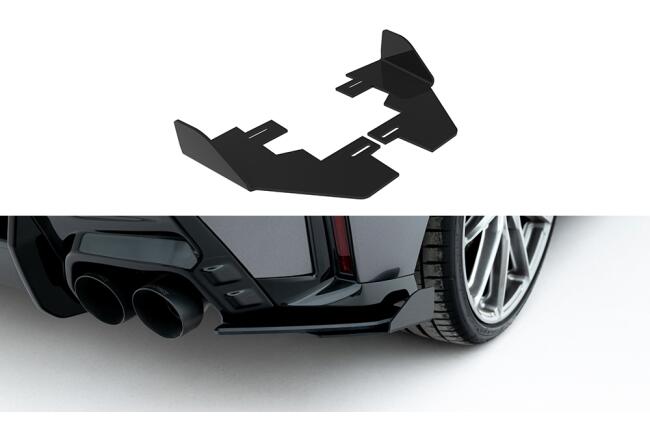 Maxton Design Diffusor Flaps V.2 für BMW 1er M-Paket...