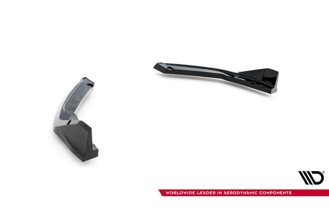 Maxton Design Diffusor Flaps V.2 für Toyota GR Corolla Mk12 Hochglanz schwarz