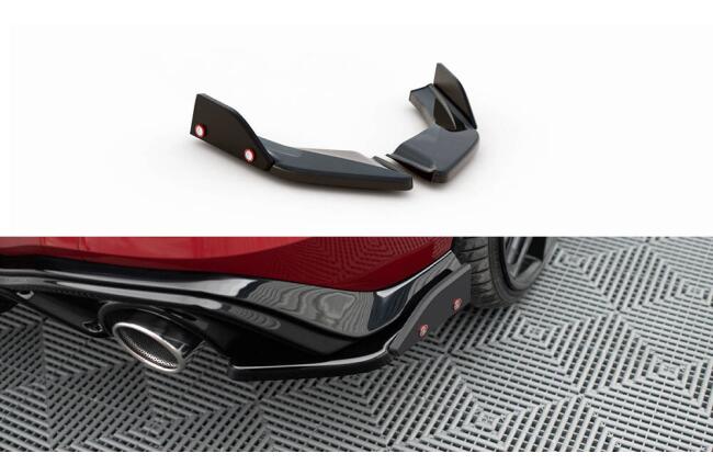 Maxton Design Diffusor Flaps V.2 mit Flaps für VW...