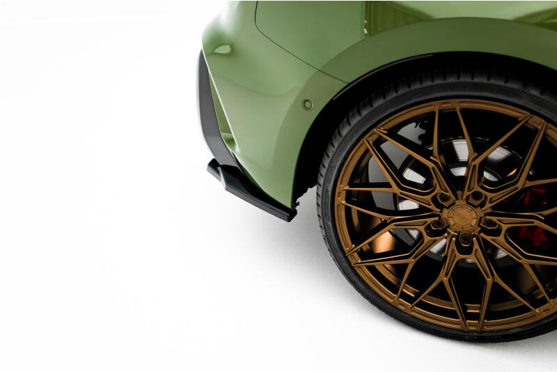 Maxton Design Diffusor Flaps V.3 für Audi S3 Sportback 8Y Facelift Hochglanz schwarz