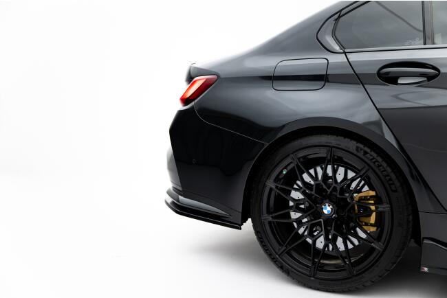 Maxton Design Diffusor Flaps V.3 für BMW M3 Limousine / Touring G80 / G81 Hochglanz schwarz