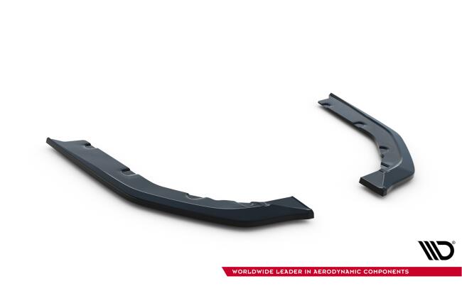 Maxton Design Diffusor Flaps V.3 für BMW M3 Limousine / Touring G80 / G81 Hochglanz schwarz