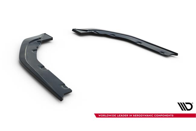 Maxton Design Diffusor Flaps V.3 für BMW M3 Limousine / Touring G80 / G81 Hochglanz schwarz