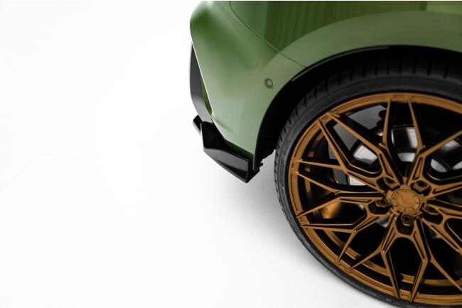 Maxton Design Diffusor Flaps V.4 für Audi S3 Sportback 8Y Facelift Hochglanz schwarz