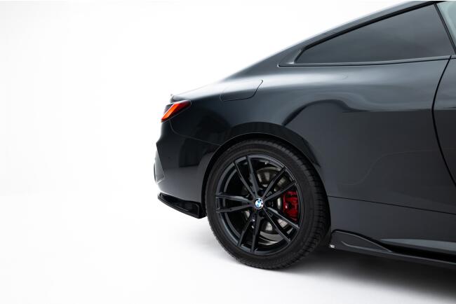 Maxton Design Diffusor Flaps V.8 für BMW 4er M-Paket G22 / G23 / G22 Facelift / G23 Facelift Hochglanz schwarz