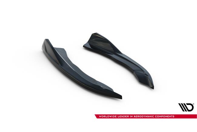 Maxton Design Diffusor Flaps V.8 für BMW 4er M-Paket G22 / G23 / G22 Facelift / G23 Facelift Hochglanz schwarz