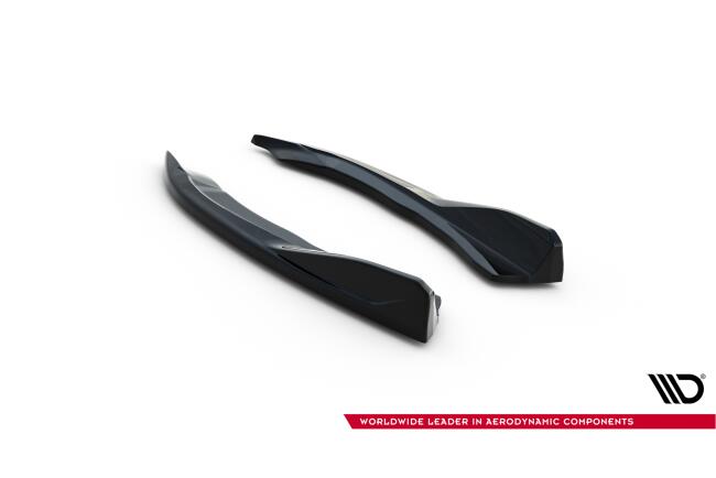 Maxton Design Diffusor Flaps V.8 für BMW 4er M-Paket G22 / G23 / G22 Facelift / G23 Facelift Hochglanz schwarz