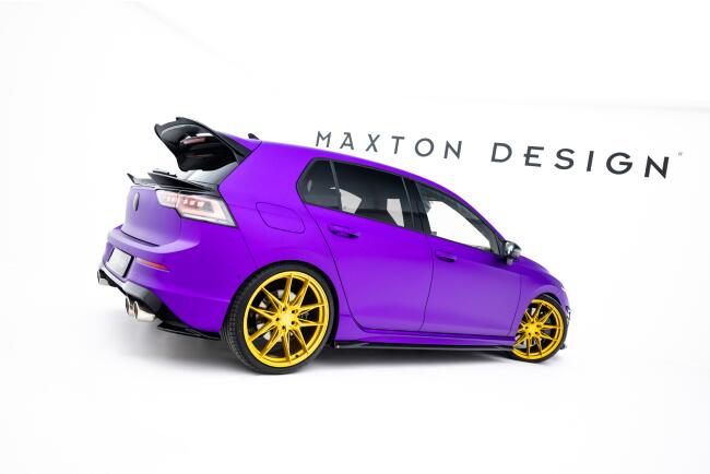Maxton Design Diffusor Flaps V.8 für VW Golf 8 R /...