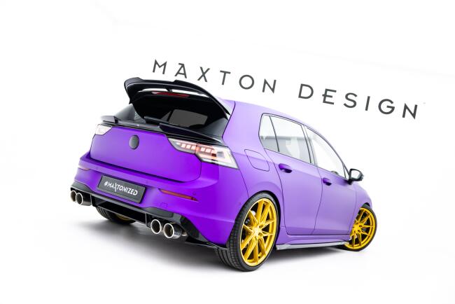 Maxton Design Diffusor Flaps V.8 für VW Golf 8 R /...