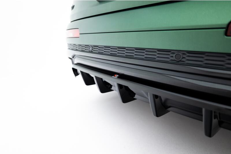 Maxton Design Heckdiffusor für Audi RSQ8 Mk1 Facelift Hochglanz schwarz