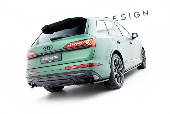 Maxton Design Heckdiffusor für Audi Q7 Mk2 Facelift (2019-2023) Hochglanz schwarz