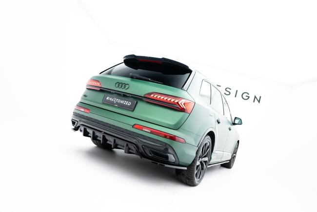 Maxton Design Heckdiffusor für Audi Q7 Mk2 Facelift (2019-2023) Hochglanz schwarz
