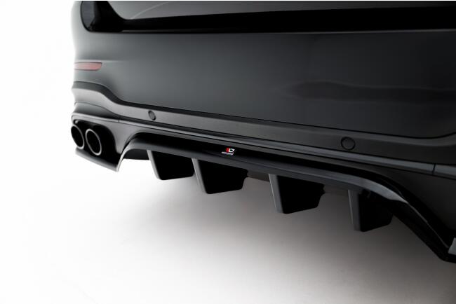 Maxton Design Heckdiffusor für Mercedes GLC 43 SUV X253 Facelift Hochglanz schwarz