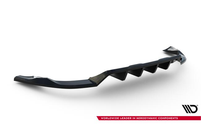 Maxton Design Heckdiffusor für Volvo XC60 Mk1 Facelift Hochglanz schwarz