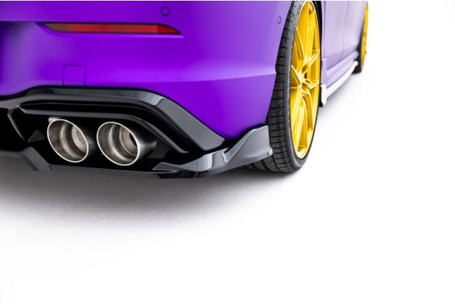 Maxton Design Heckdiffusor V.1 für VW Golf 8 R / Golf 8 R Facelift Hochglanz schwarz