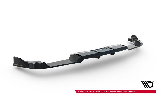 Maxton Design Heckdiffusor V.1 für VW Golf 8 R / Golf 8 R Facelift Hochglanz schwarz