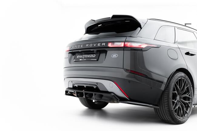 Maxton Design Heckdiffusor V.3 für Land Rover Range Rover Velar R-Dynamic Mk1 Hochglanz schwarz