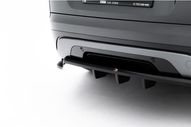 Maxton Design Heckdiffusor V.3 für Land Rover Range Rover Velar R-Dynamic Mk1 Hochglanz schwarz