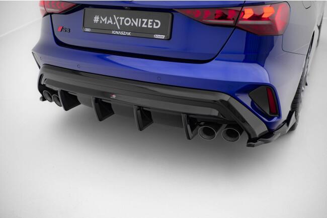 Maxton Design Heckdiffusor für Audi S3 Limousine 8Y...