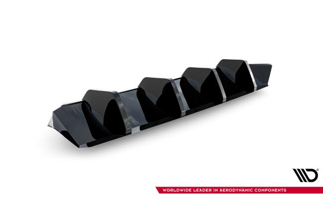 Maxton Design Heckdiffusor für Skoda Superb Mk4 Hochglanz schwarz