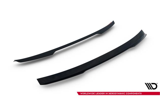 Maxton Design Heckspoiler Lippe für Mercedes GLC 43 SUV X253 Facelift Hochglanz schwarz