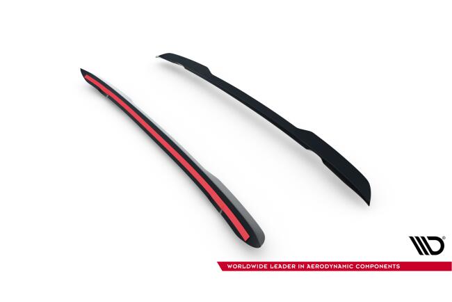 Maxton Design Heckspoiler Lippe für Peugeot Expert Mk3 Hochglanz schwarz
