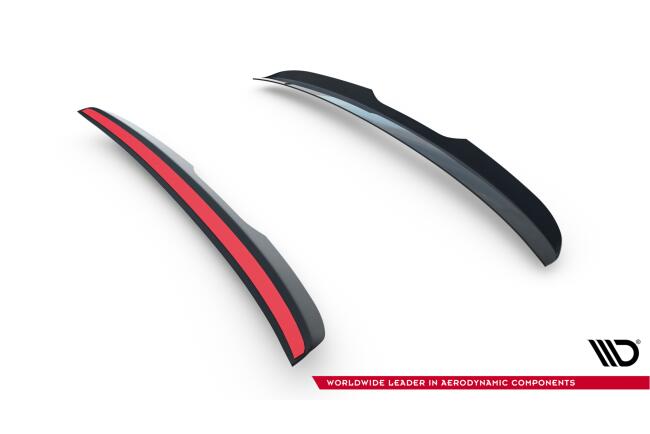 Maxton Design Heckspoiler Lippe für Porsche Panamera GTS Sport Turismo 971 Facelift Hochglanz schwarz