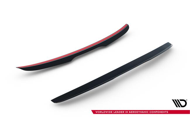 Maxton Design Heckspoiler Lippe für Porsche Panamera GTS Sport Turismo 971 Facelift Hochglanz schwarz