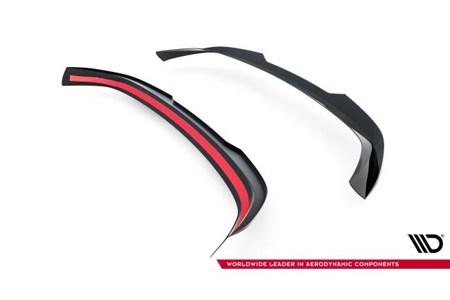 Maxton Design Heckspoiler Lippe für Toyota GR Corolla Mk12 Hochglanz schwarz