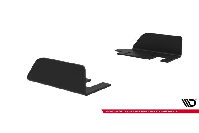 Maxton Design Seitenschweller (Paar) Flaps für Toyota GR Corolla Mk12 Hochglanz schwarz