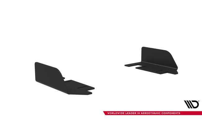 Maxton Design Seitenschweller (Paar) Flaps für Toyota GR Corolla Mk12 Hochglanz schwarz