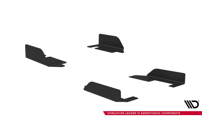 Maxton Design Seitenschweller (Paar) Flaps für Toyota GR Corolla Mk12 Hochglanz schwarz