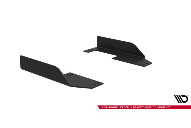 Maxton Design Seitenschweller (Paar) Flaps für Toyota GR Corolla Mk12 Hochglanz schwarz