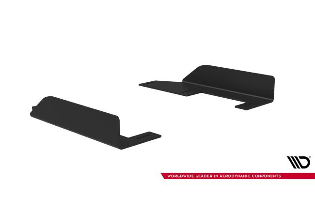 Maxton Design Seitenschweller (Paar) Flaps für Toyota GR Corolla Mk12 Hochglanz schwarz