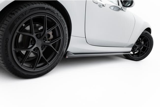 Maxton Design Seitenschweller (Paar) für Mazda MX-5 Mk3 Facelift Hochglanz schwarz