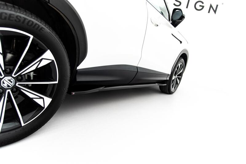 Maxton Design Seitenschweller (Paar) für MG HS Mk2 Hochglanz schwarz