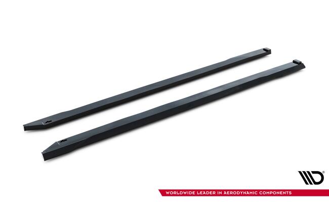 Maxton Design Seitenschweller (Paar) V.1 für Toyota GR Corolla Mk12 Hochglanz schwarz