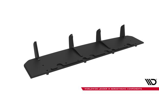 Maxton Design Street Pro Heckdiffusor für BMW M135i F70 Schwarz-Rot