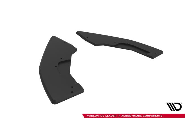 Maxton Design Street Pro Diffusor Flaps V.1 für BMW M135i F70 Rot