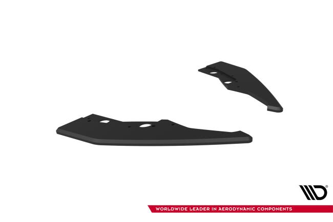 Maxton Design Street Pro Diffusor Flaps V.2 für BMW 1er M-Paket F70 Rot