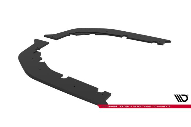 Maxton Design Street Pro Diffusor Flaps V.3 für BMW M3 Limousine / Touring G80 / G81 Rot