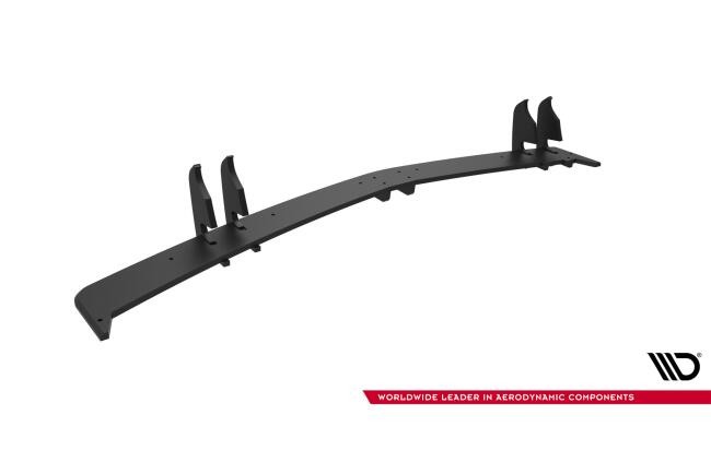 Maxton Design Street Pro Heckdiffusor für Mazda 3 MPS Mk1 EU Version Schwarz-Rot