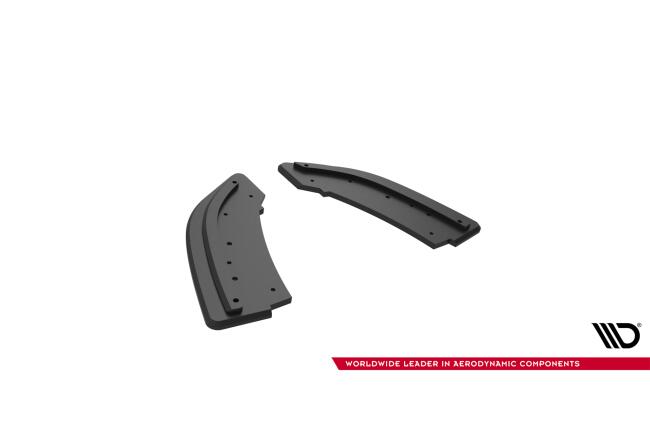 Maxton Design Street Pro Diffusor Flaps für Mazda 3 MPS Mk1  EU Version Schwarz