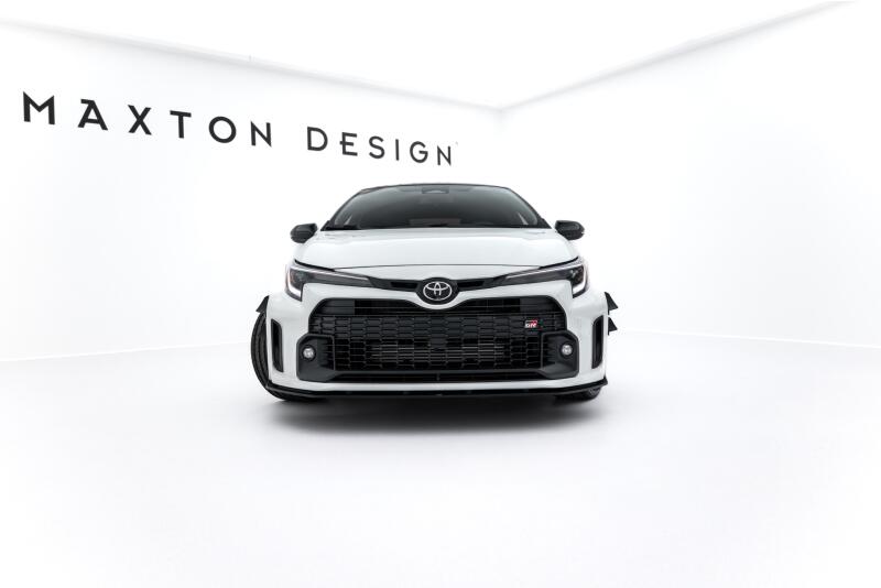 Maxton Design Street Pro Frontlippe für Toyota GR Corolla Mk12 Schwarz