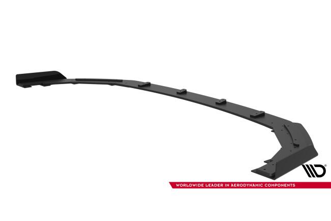 Maxton Design Street Pro Frontlippe mit Flaps für Toyota GR Corolla Mk12 Schwarz mit Hochglanz Flaps