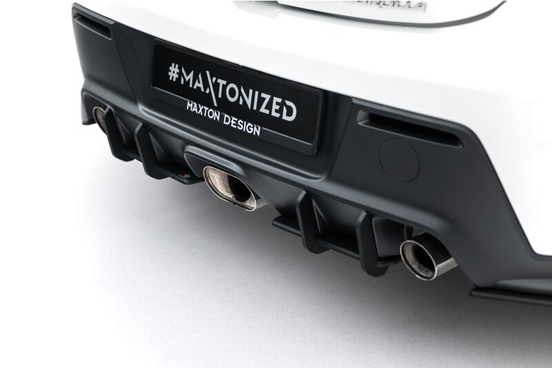 Maxton Design Street Pro Heckdiffusor für Toyota GR Corolla Mk12 Schwarz